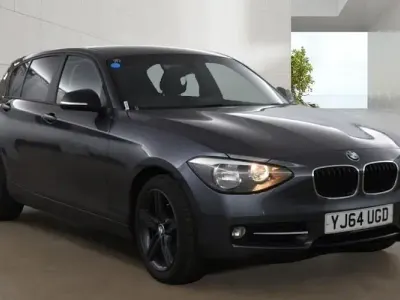 Used BMW 118 Sport Line 143 HP (105 kW) 2014 Grey Hatchback
