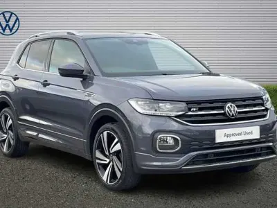 Used VW T-Cross R-line 110 HP (80 kW) 2022 Grey SUV