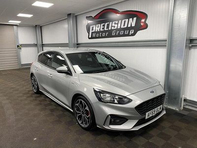 Silver Used 2019 Ford Focus ST-Line X Hatchback | £10,995 (Fair price)