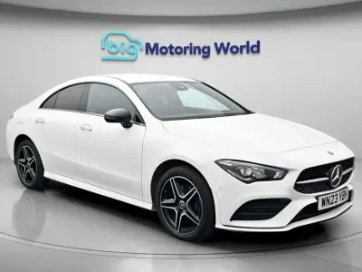 Used Mercedes CLA250e AMG Line Premium 218 HP (160 kW) 2023 White Coupe
