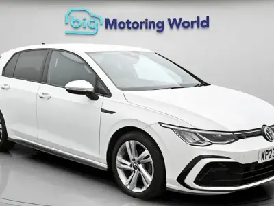 Used VW Golf VIII R-line 150 HP (110 kW) 2023 White Hatchback