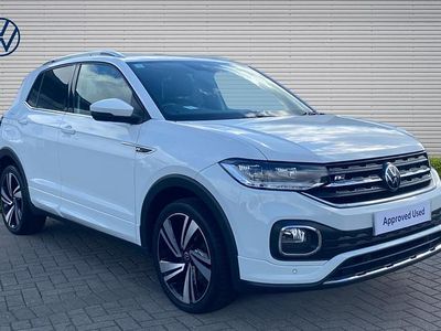 Used VW T-Cross R-line 110 HP (80 kW) 2021 White SUV