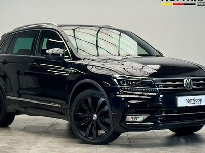 Black Used 2017 VW Tiguan R-line SUV | £19,450 (Fair price)