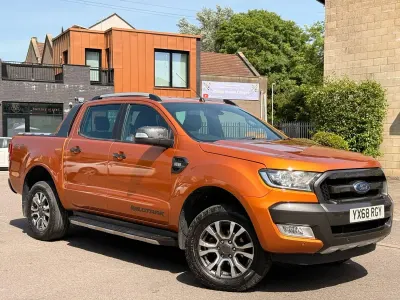 Used Ford Ranger Wildtrack 200 HP (147 kW) 2018 Orange Pickup