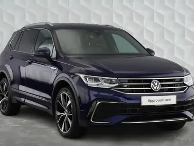 Used VW Tiguan Allspace R-line 150 HP (110 kW) 2023 Blue SUV