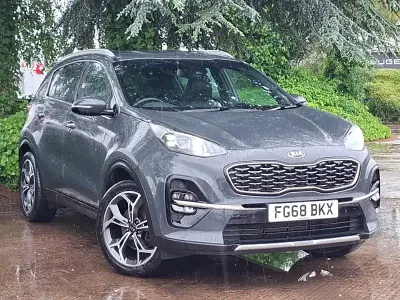 Used Kia Sportage GT-Line 130 HP (95 kW) 2018 Grey SUV
