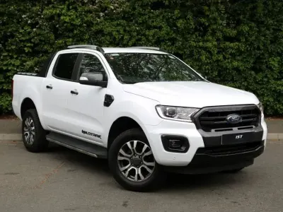 Begagnad Ford Ranger Wildtrack 2021 Vit Pickup