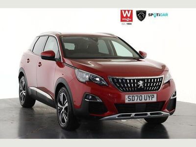 used Peugeot 3008 1.2 PURETECH ALLURE EURO 6 (S/S) 5DR PETROL FROM 2020 FROM EPSOM (KT17 1DH) | SPOTICAR