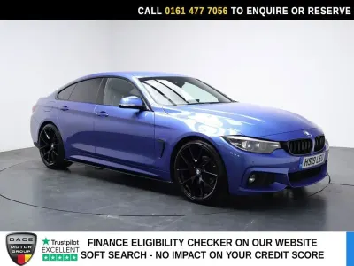 Used BMW 420 M Sport 184 HP (135 kW) 2019 Blue Hatchback