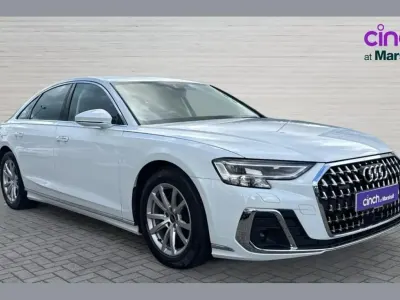 Used Audi A8L Sport 281 HP (206 kW) 2023 White Sedan