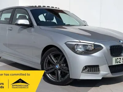 Used BMW 120 M Sport 184 HP (135 kW) 2014 Silver Hatchback