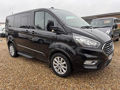 Black Used 2020 Ford Tourneo Custom Van | £18,495 (Good price)