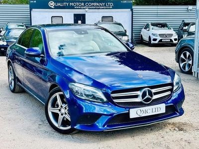 Used Mercedes C220 194 HP (142 kW) 2020 Blue Sedan