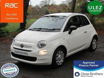 White Used 2017 Fiat 500 Pop Hatchback | £4,995 (Fair price)