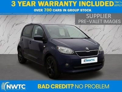 Used Skoda Citigo Colour Edition 60 HP (44 kW) 2017 Blue Hatchback