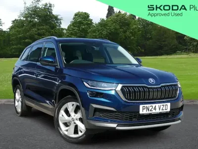 Used Skoda Kodiaq SE L Executive 150 HP (110 kW) 2024 Blue SUV