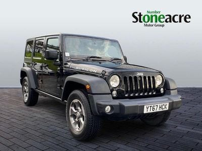 Black Used 2017 Jeep Wrangler Rubicon SUV | £29,939 (Good price)