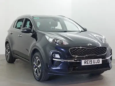 Used Kia Sportage 130 HP (95 kW) 2019 Black SUV