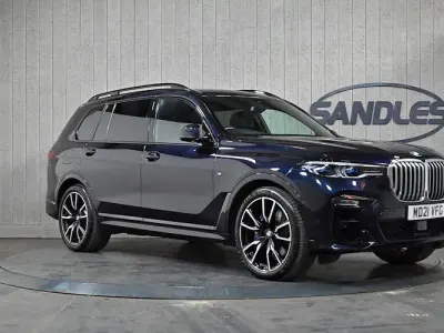 Begagnad BMW X7 M Sport 340 HK (250 kW) 2021 Svart SUV