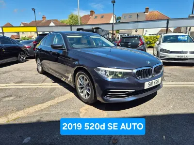 Used BMW 520 2019 Blue Sedan
