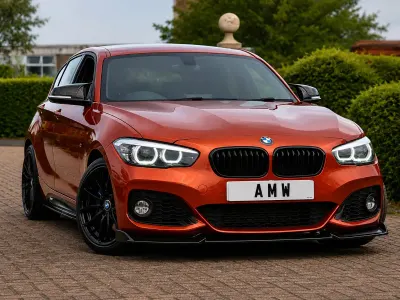Used BMW 118 Efficient Dynamics 2018 Orange Hatchback