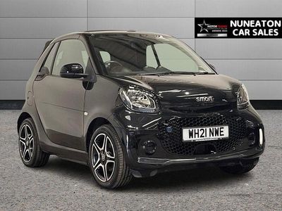Used Smart ForTwo Electric Drive Premium 60 kW (82 HP) 2021 Black Cabriolet