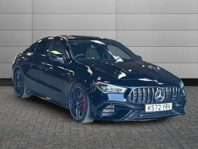 Used Mercedes CLA45 AMG 421 HP (309 kW) 2023 Black Coupe