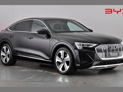 Used Audi e-tron Sportback S-Line 300 kW (408 HP) 2022 Black SUV