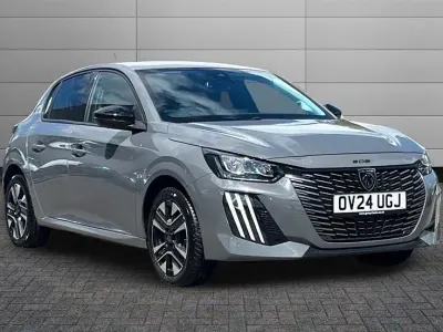 Occasion Peugeot e-208 Style 100 kW (136 ch) 2024 Gris Citadine