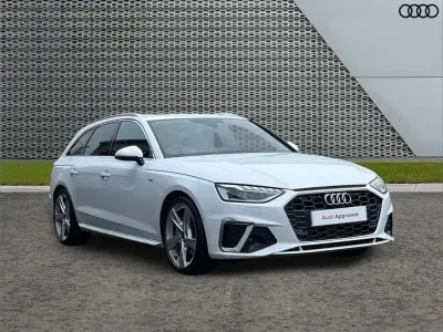 Used Audi A4 S-Line 200 HP (147 kW) 2024 White Estate