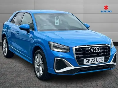 Used Audi Q2 S-Line 108 HP (79 kW) 2022 Blue SUV
