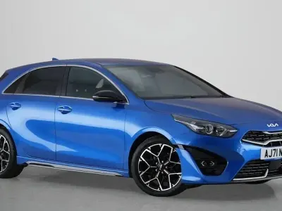 Used Kia Ceed GT-Line 160 HP (117 kW) 2022 Blue Hatchback