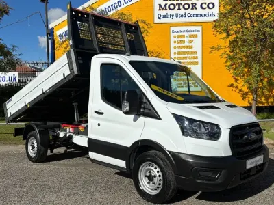 Used Ford Transit S 130 HP (95 kW) 2021 White Van