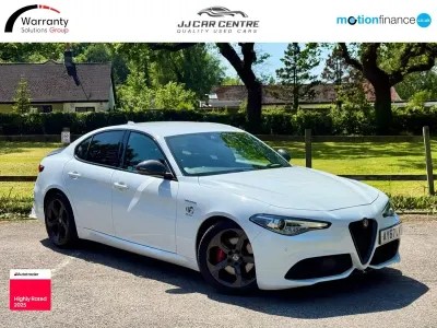 Used Alfa Romeo Giulia Veloce 280 HP (205 kW) 2017 White Sedan