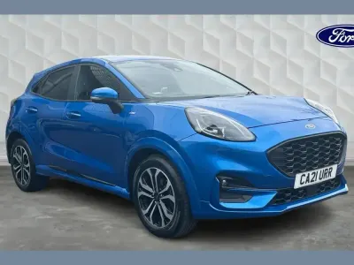 Used Ford Puma ST-Line 125 HP (91 kW) 2021 Blue SUV