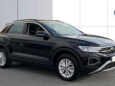 Black Used 2022 VW T-Roc Life SUV | £17,917 (Good price)
