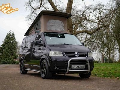 Begagnad VW T5 2009 Svart Van