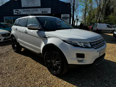 Used Land Rover Range Rover evoque Prestige 190 HP (139 kW) 2012 White SUV
