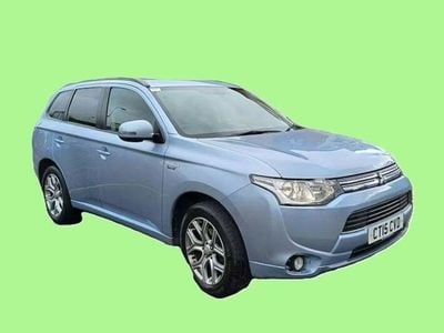 Used Mitsubishi Outlander P-HEV 200 HP (147 kW) 2015 Blue SUV