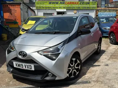 Used Toyota Aygo Trend 71 HP (52 kW) 2019 Silver Hatchback