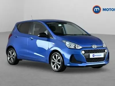 Used Hyundai i10 67 HP (49 kW) 2019 Blue Hatchback