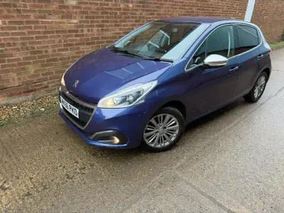 Used Peugeot 208 Allure 2017 Blue Hatchback