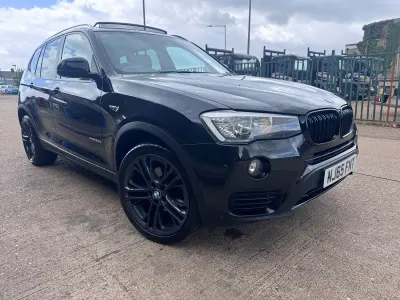 Used BMW X3 190 HP (139 kW) 2015 Black SUV