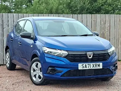 Used Dacia Sandero Essentiel 100 HP (73 kW) 2021 Blue Hatchback