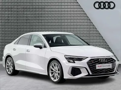 Used Audi A3 Comfort 306 HP (225 kW) 2023 White Sedan