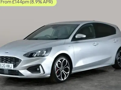 Used Ford Focus ST-Line X 125 HP (91 kW) 2020 Silver Hatchback