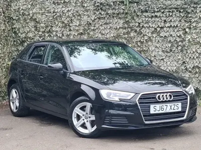 Used Audi A3 115 HP (84 kW) 2017 Black Hatchback