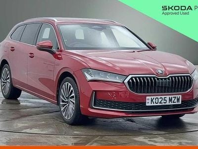 Used Skoda Superb LAURIN & KLEMENT 142 HP (104 kW) 2025 Carmine red metallic Estate