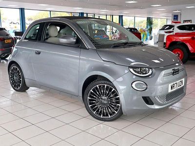 Grey Used 2022 Fiat 500e La Prima Cabriolet | £15,589 (Fair price)