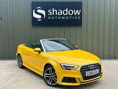 Usado Audi A3 Cabriolet S-Line 2018 Amarelo Cabrios